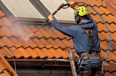 Démoussage et hydrofuge de toiture à Hermelinghen